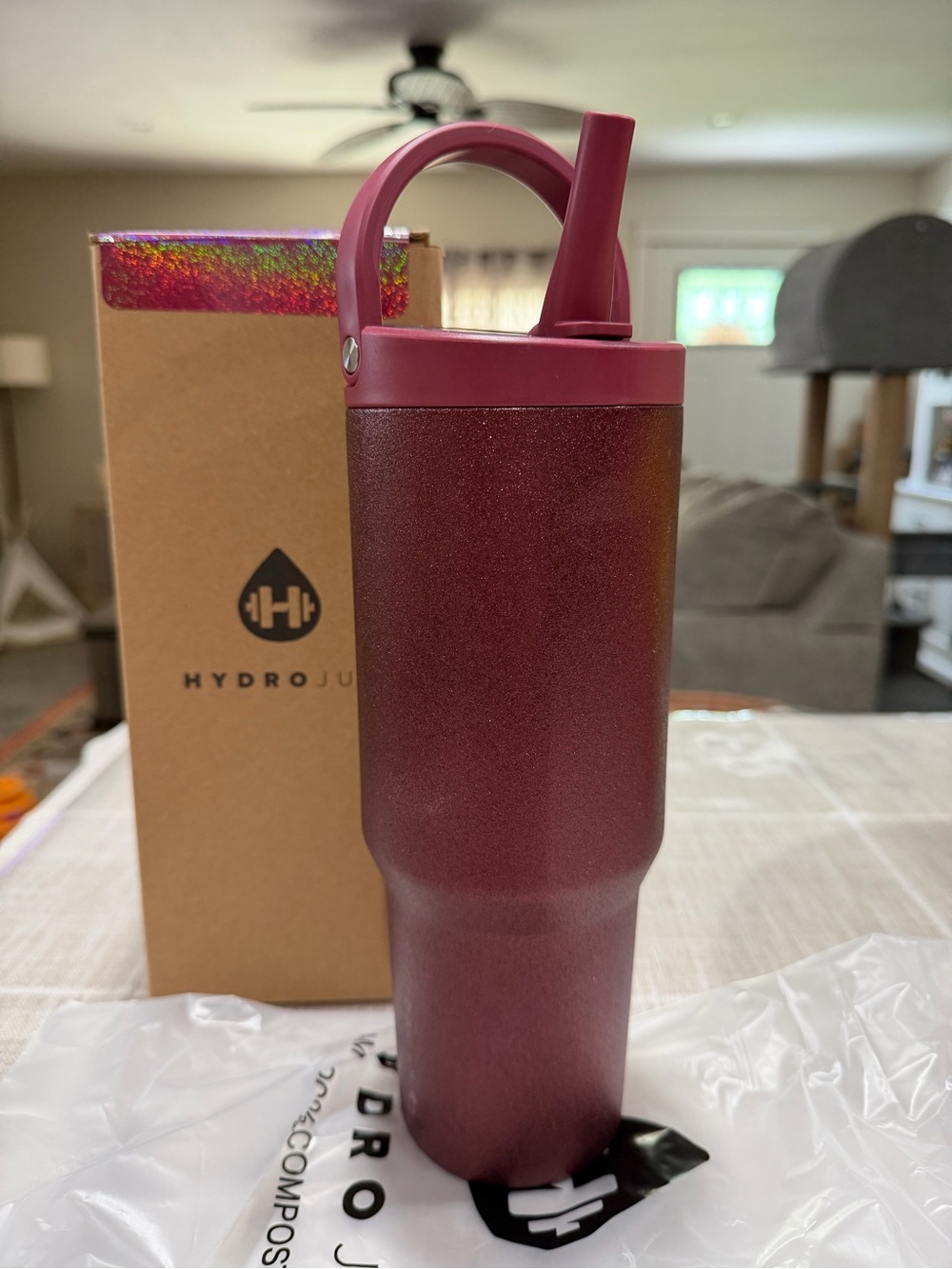 HydroJug Sport 32oz - Winterberry